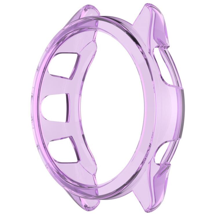 Защитный чехол UniCase Clear Cover для Garmin Forerunner 165 / 165 Music - Transparent Purple: фото 3 из 7