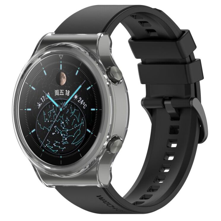 Захисний чохол UniCase Clear Cover для Huawei Watch GT 2 Pro - White: фото 3 з 6