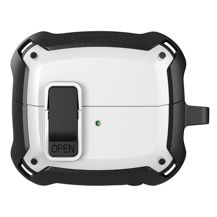 Захисний чохол UniCase Defender Cover для Samsung Galaxy Buds 3 / Buds 3 Pro - White: фото 1 з 9