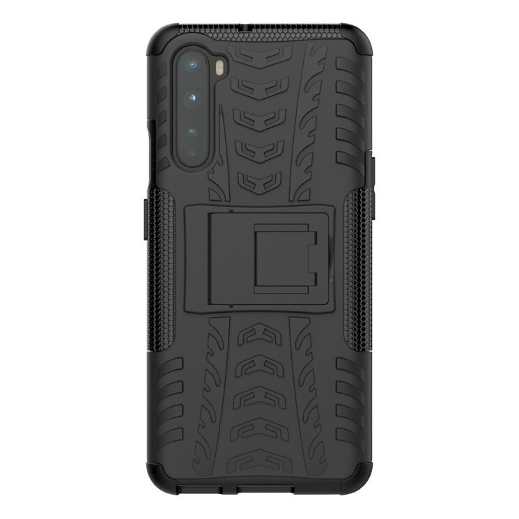 Защитный чехол UniCase Hybrid X для OnePlus Nord - Black: фото 4 из 9