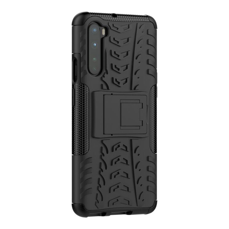 Защитный чехол UniCase Hybrid X для OnePlus Nord - Black: фото 5 из 9