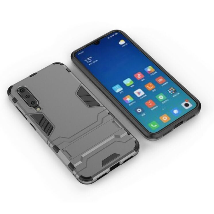 Защитный чехол UniCase Hybrid X для Xiaomi Mi 9 SE - Grey: фото 3 из 7