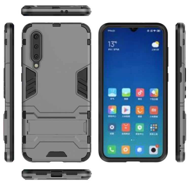 Защитный чехол UniCase Hybrid X для Xiaomi Mi 9 SE - Grey: фото 4 из 7
