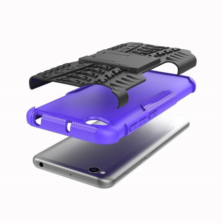 Захисний чохол UniCase Hybrid X для Xiaomi Redmi Go - Purple: фото 6 з 8