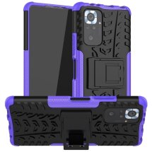 Захисний чохол UniCase Hybrid X для Xiaomi Redmi Note 10 Pro - Purple: фото 1 з 10