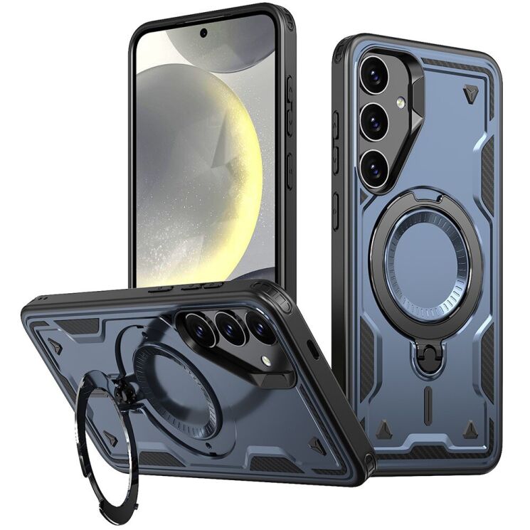 Защитный чехол UniCase Lander Armor для Samsung Galaxy S24 FE (S721) - Blue: фото 1 из 6
