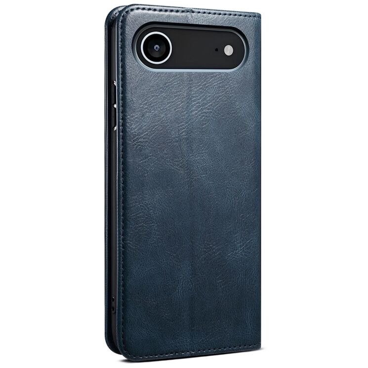 Защитный чехол UniCase Leather Wallet для Apple iPhone 17 Air - Blue: фото 6 из 6