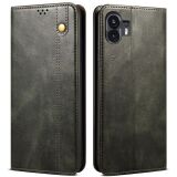 Защитный чехол UniCase Leather Wallet для Nothing Phone (2) - Green: фото 1 из 7