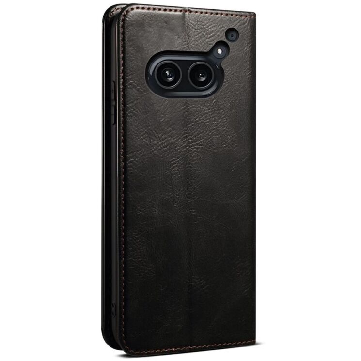 Защитный чехол UniCase Leather Wallet для Nothing Phone (2a) / Phone (2a) Plus - Black: фото 6 из 6