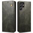 Защитный чехол UniCase Leather Wallet для Samsung Galaxy S22 Ultra - Green (289942G)