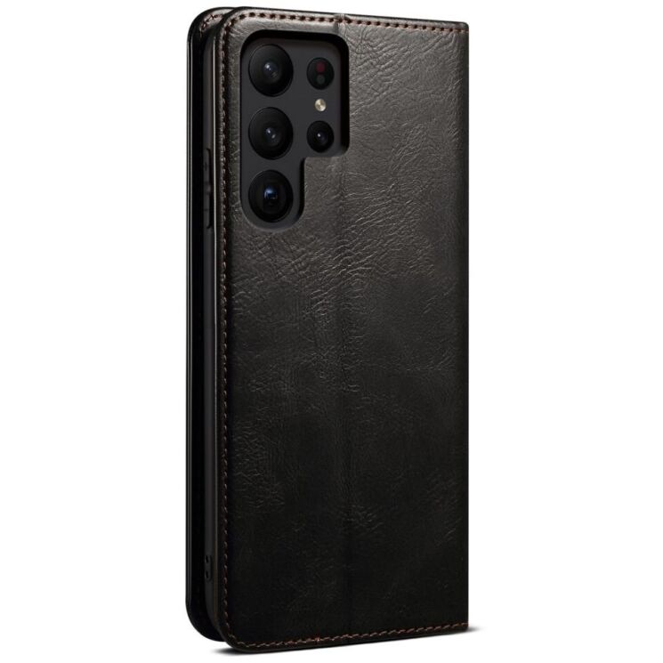 Захисний чохол UniCase Leather Wallet для Samsung Galaxy S25 Ultra (S938) - Black: фото 6 з 7