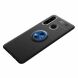 Защитный чехол UniCase Magnetic Ring для Huawei P40 Lite E - Black / Blue (226803BL). Фото 2 из 14