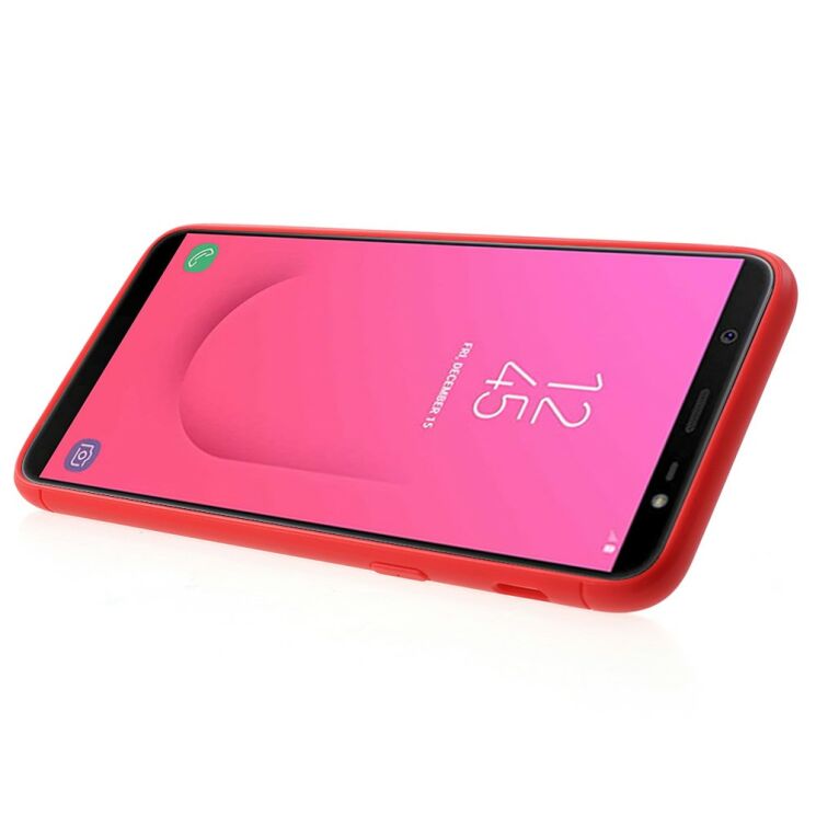 Защитный чехол UniCase Magnetic Ring для Samsung Galaxy J8 2018 (J810) - Red: фото 4 из 7