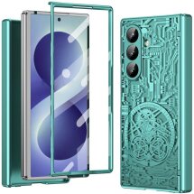 Защитный чехол UniCase Mechanical Legend для Samsung Galaxy Fold 8 Ultra - Green: фото 1 из 13