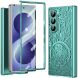Защитный чехол UniCase Mechanical Legend для Samsung Galaxy Fold 8 Ultra - Green (424006G). Фото 1 из 13