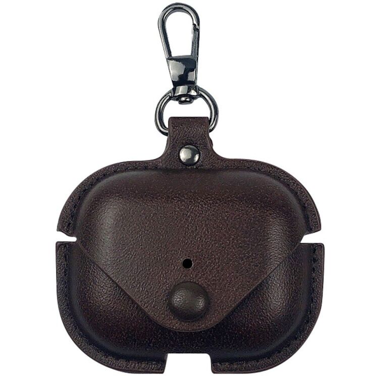 Защитный чехол UniCase Retro Cover для AirPods Pro 3 - Dark Brown (390101DZ) Защитный чехол UniCase Retro Cover для AirPods Pro 3 - Dark Brown: фото 1 из 10