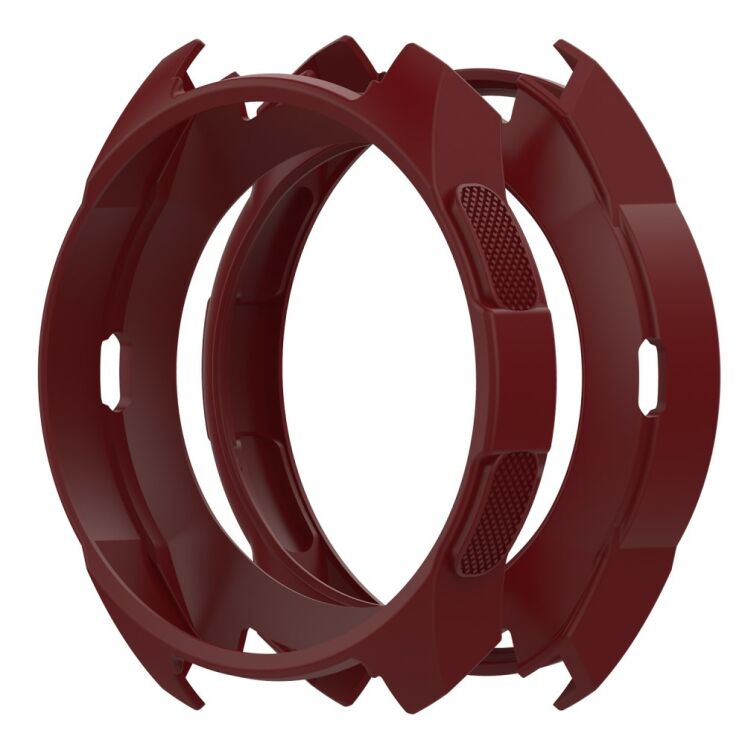 Защитный чехол UniCase Silicone Cover для Samsung Galaxy Watch 42mm - Wine Red: фото 4 из 7