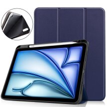 Защитный чехол UniCase Soft UltraSlim для Apple iPad Air 11 M3/M2 (2025/2024) - Blue: фото 1 из 11