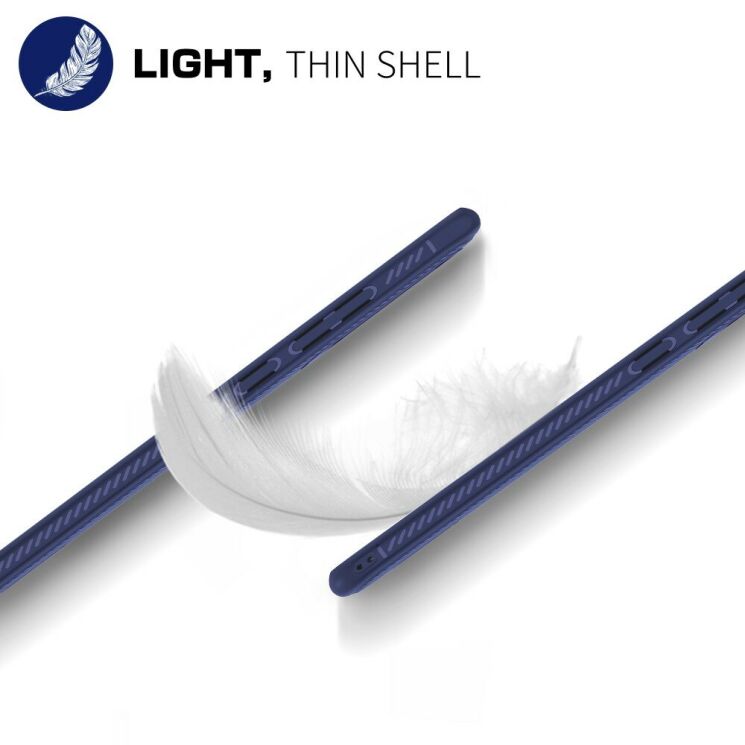 Защитный чехол UniCase Twill Soft для Xiaomi Mi A3 / Mi CC9e - Blue: фото 8 из 8