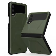 Защитный чехол URBAN ARMOR GEAR (UAG) Civilian (FF) для Samsung Galaxy Flip 4 - Olive: фото 1 из 10