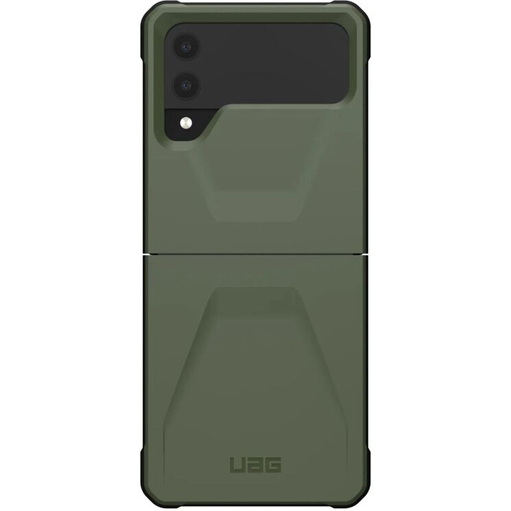 Защитный чехол URBAN ARMOR GEAR (UAG) Civilian (FF) для Samsung Galaxy Flip 4 - Olive: фото 2 из 10