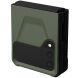 Защитный чехол URBAN ARMOR GEAR (UAG) Civilian (FF) для Samsung Galaxy Flip 4 - Olive (302268O). Фото 8 из 10