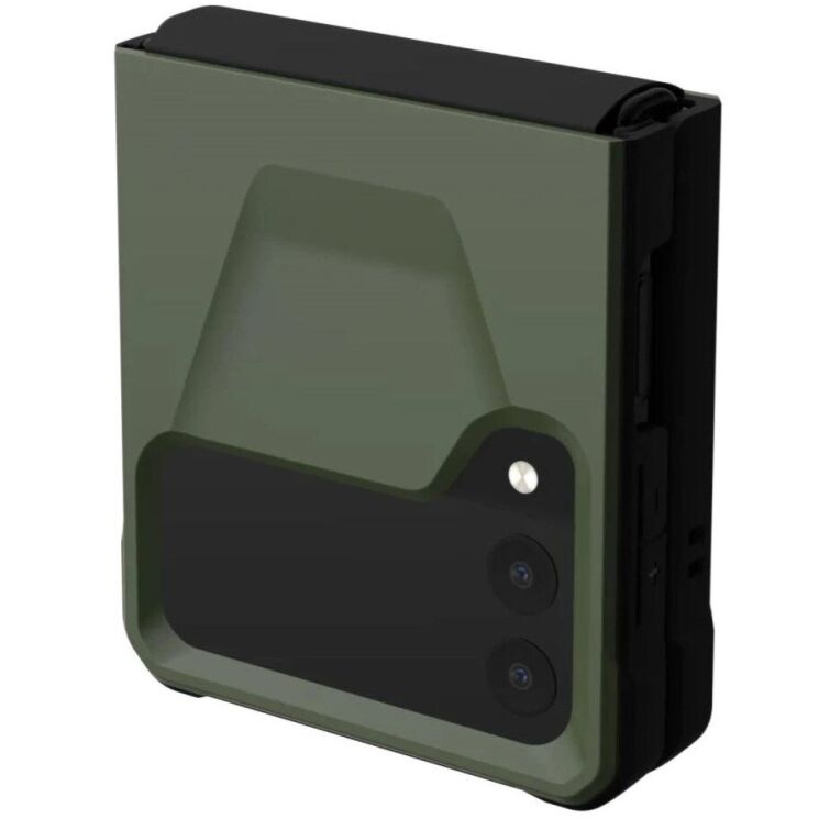 Защитный чехол URBAN ARMOR GEAR (UAG) Civilian (FF) для Samsung Galaxy Flip 4 - Olive: фото 8 из 10
