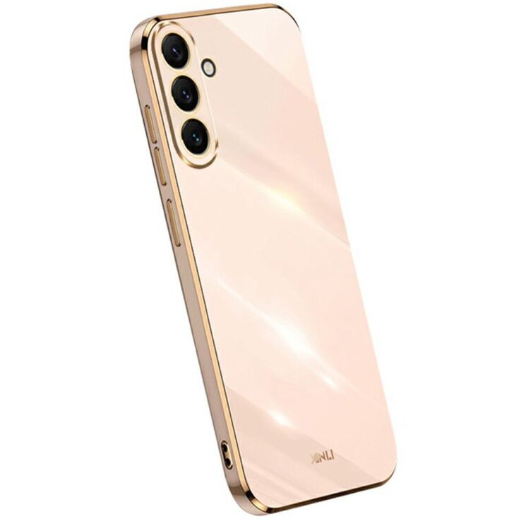 Захисний чохол XINLI Porcelain Design для Samsung Galaxy A57 (A576) - Pink: фото 1 з 8