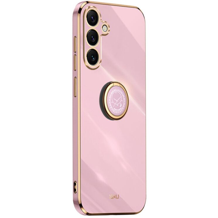 Захисний чохол XINLI Porcelain Ring для Samsung Galaxy S26 Plus (S947) - Purple: фото 1 з 7