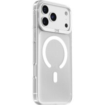 Защитный чехол ZGA Crystal Mag Shine для Apple iPhone 18 Pro Max - Glitter / Silver: фото 1 из 10