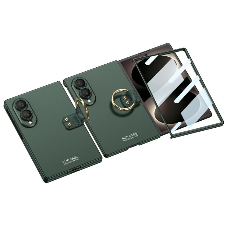 Защитный комплект GKK Ring Holder для Samsung Galaxy Fold 8 - Green (424552G) Защитный комплект GKK Ring Holder для Samsung Galaxy Fold 8 - Green: фото 1 из 7