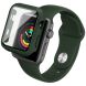 Захисний комплект IMAK Watch Strap + Case для Apple Watch 42 mm - Dark Green (251866DG). Фото 1 з 14