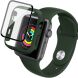 Захисний комплект IMAK Watch Strap + Case для Apple Watch 42 mm - Dark Green (251866DG). Фото 2 з 14