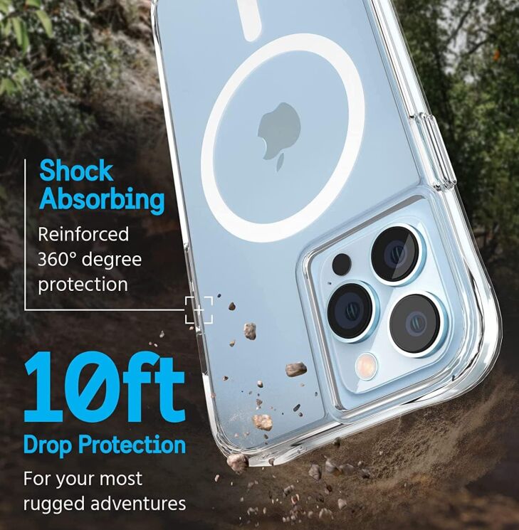 Захисний комплект Pelican 3 in 1 Protection Pack MagSafe для Apple iPhone 14 Pro Max (PP050070-01) - Clear: фото 6 з 7
