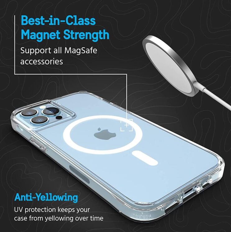 Захисний комплект Pelican 3 in 1 Protection Pack MagSafe для Apple iPhone 14 Pro Max (PP050070-01) - Clear: фото 4 з 7