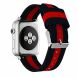 Ремешок UniCase Nylon для Apple Watch 42 (Series 10) / 41 / 40 / SE 40 / 38 - Black / Red (236202B). Фото 1 из 10