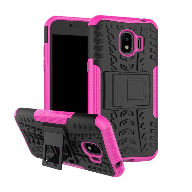 Защитный чехол UniCase Hybrid X для Samsung Galaxy J2 2018 (J250) - Magenta: фото 1 из 3