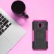 Защитный чехол UniCase Hybrid X для Samsung Galaxy J2 2018 (J250) - Magenta (172304M). Фото 3 из 3