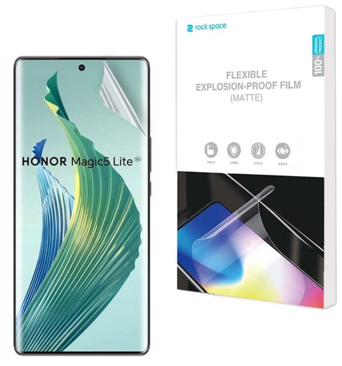 Антиблікова плівка на екран RockSpace Explosion-Proof Matte для Honor Magic 5 Lite: фото 1 з 8