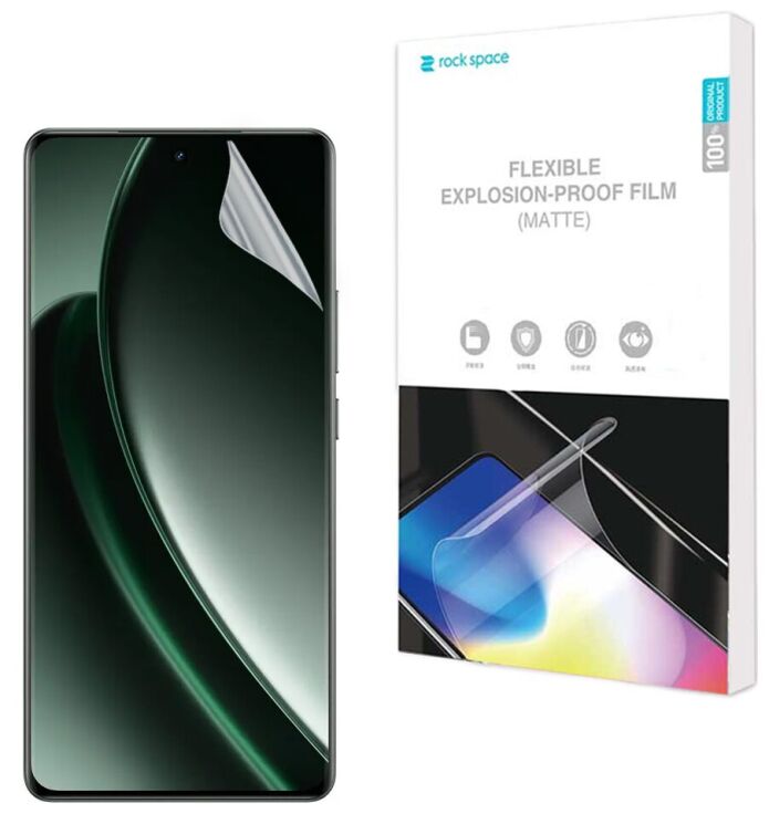 Антиблікова плівка на екран RockSpace Explosion-Proof Matte для Realme GT 6: фото 1 з 8