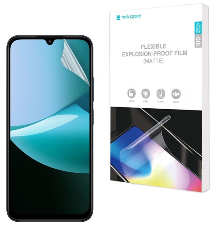 Антиблікова плівка на екран RockSpace Explosion-Proof Matte для Xiaomi Redmi 15C: фото 1 з 8