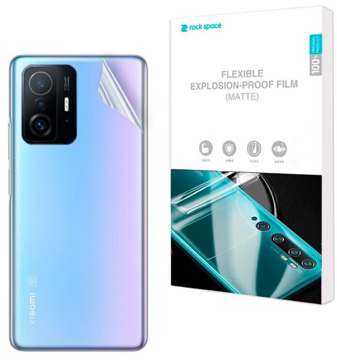 Антиблікова плівка на задню панель RockSpace Explosion-Proof Matte для Xiaomi 11T / 11T Pro: фото 1 з 9