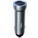 Автомобильное зарядное устройство Hoco Z54B PD60W (2Type-C) - Metal Grey (923306H). Фото 2 из 7