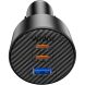 Автомобильное зарядное устройство WIWU CC026 Warriors PD200W + QC3.0 (USB + 2Type-C) - Black (923414B). Фото 3 из 9