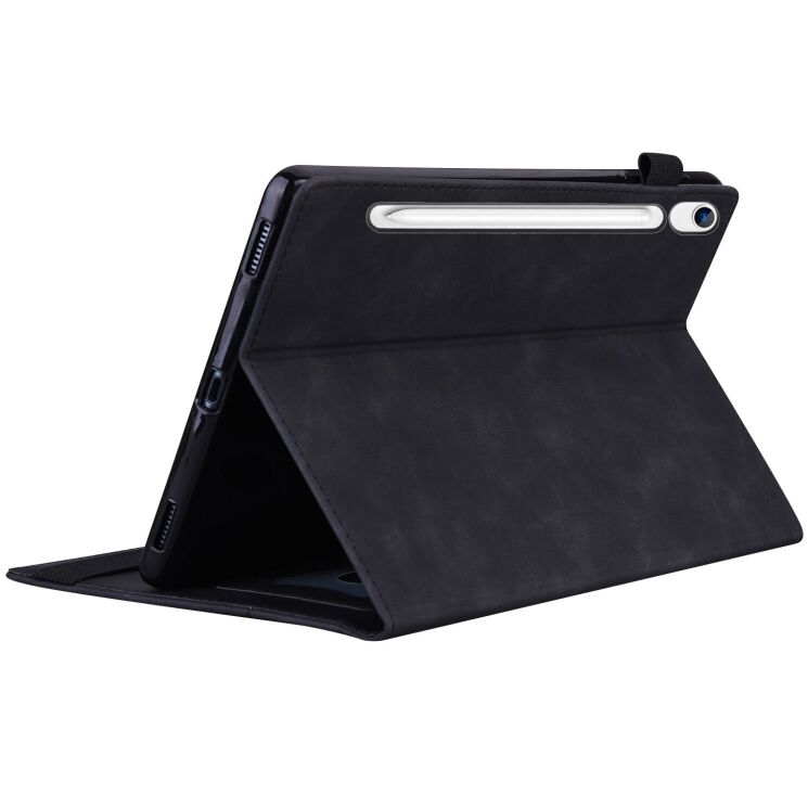 Чехол Deexe Business Style для Samsung Galaxy Tab S9 FE / Tab S10 Lite / Tab S10 FE - Black (338937B) Чехол Deexe Business Style для Samsung Galaxy Tab S9 FE / Tab S10 Lite / Tab S10 FE - Black: фото 4 из 13