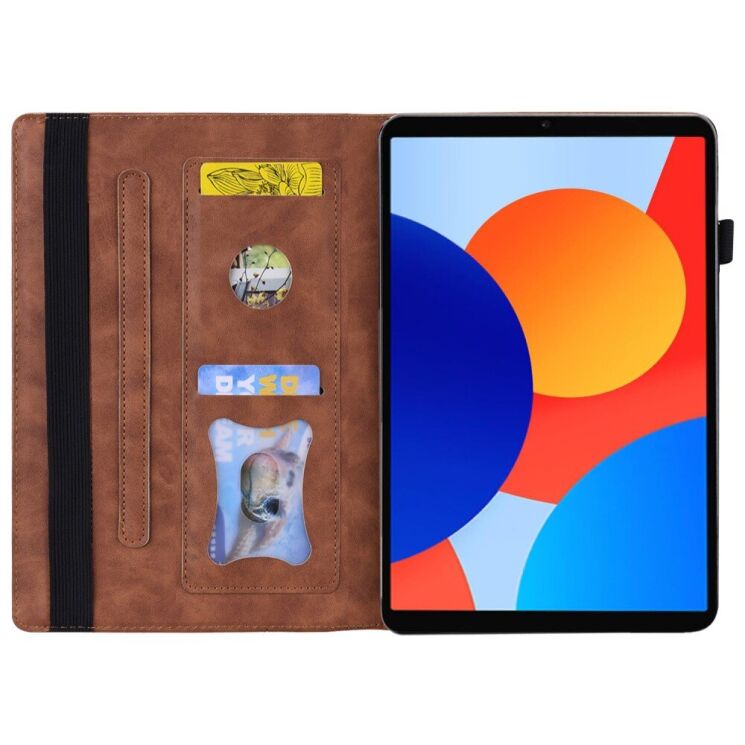 Чехол Deexe Business Style для Xiaomi Redmi Pad SE 8.7 4G - Brown: фото 2 из 9