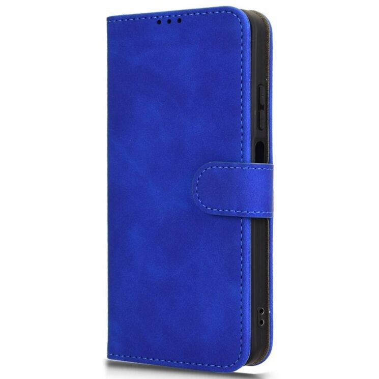 Чехол Deexe Classic Wallet для Infinix Hot 50 - Blue: фото 2 из 7
