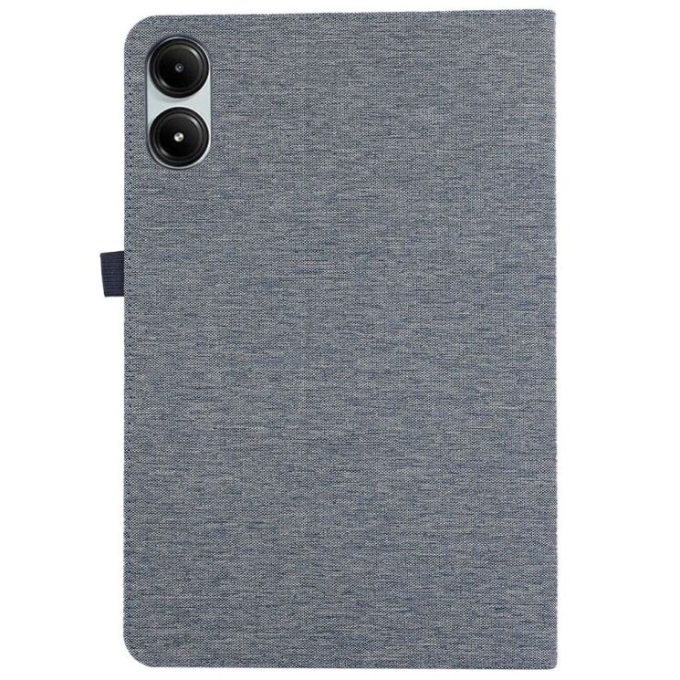 Чехол Deexe Cloth Style для Xiaomi Redmi Pad Pro / Poco Pad - Blue: фото 6 из 6