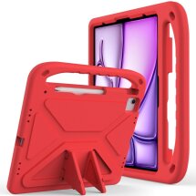 Чехол Deexe KickStand Cover для Apple iPad Pro 13 (2024) / Air 13 (2024) - Red: фото 1 из 7