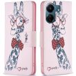 Чехол Deexe Life Style Wallet для Xiaomi Redmi 13C / Poco C65 - Giraffe (342512C)